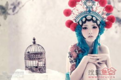 戏曲艺术个人写真,光影交织的舞台传奇
